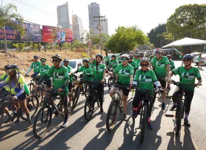 Ipasgo Saúde leva cuidado e prevenção ao 4º Passeio Ciclístico pela Vida