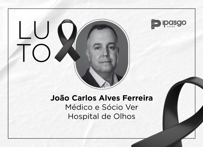 Nota de falecimento - João Carlos Ferreira (oftalmologista)