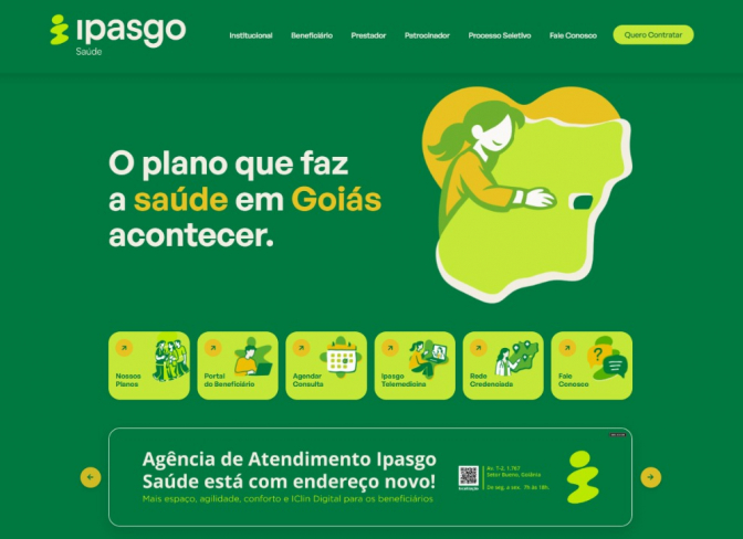 Ipasgo Saúde apresenta nova marca que reflete a modernização institucional da operadora